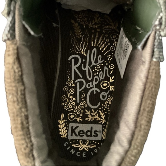 Keds x Rifle Paper Co. Scout Duck Ankle Botanical Canvas Water Resistant Boots - Picture 11 of 13